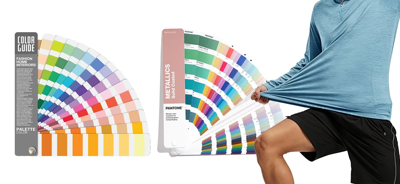 custom sportswear OEM,bespoke athletic apparel manufacturing,sportswear fabric customization,sports jacket printing embroidery factory,low MOQ sportswear OEM Color guide and stretch sports top sample for custom sportswear manufacturer review