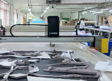 a corner of the factory