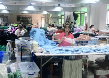a corner of the factory