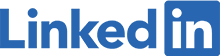 Blue linked logo graphic for private label sportswear production media asset