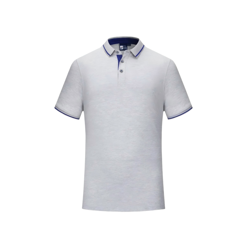 Men's polo shirt sample for private label sportswear production review