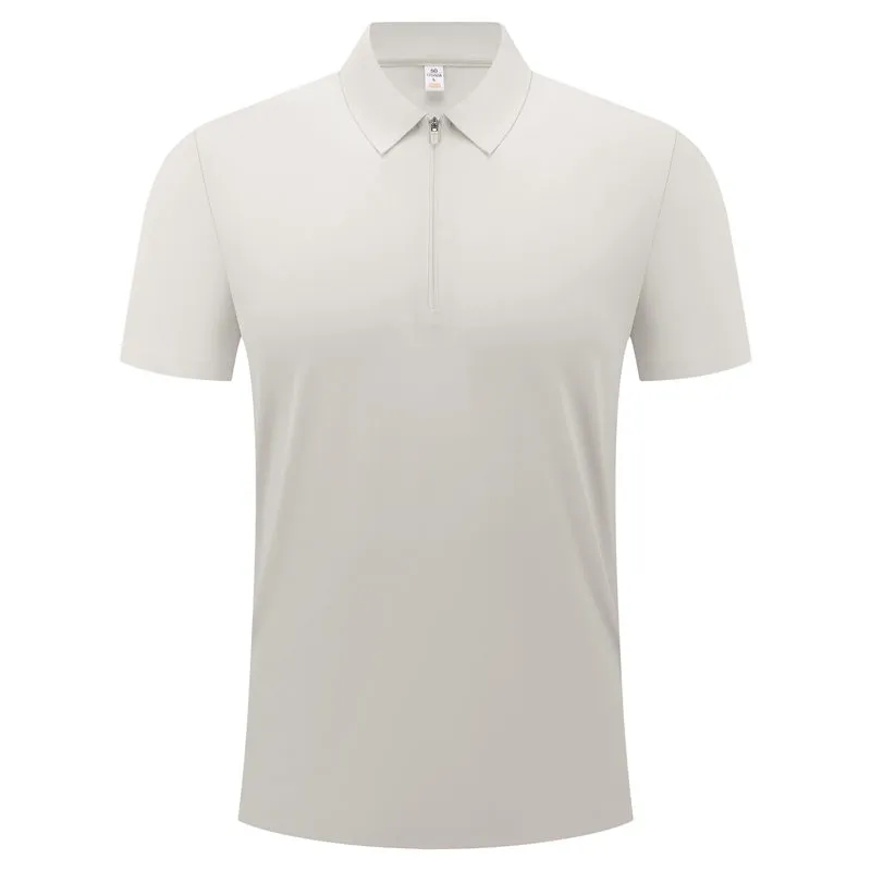 Short sleeve golf polo sample for OEM sportswear manufacturer review