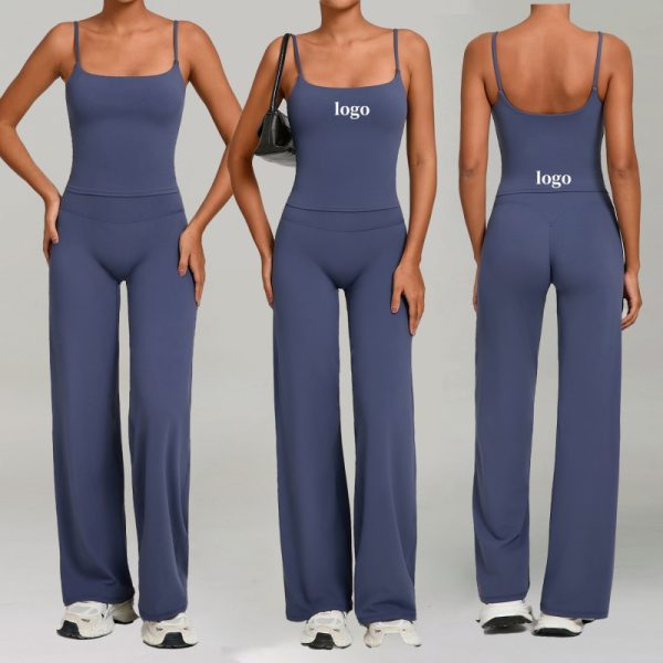Custom OEM High Quality Breathable Quick Dry Womens Streetwear Running Yoga Legging Gym Fitness Activewear Sets