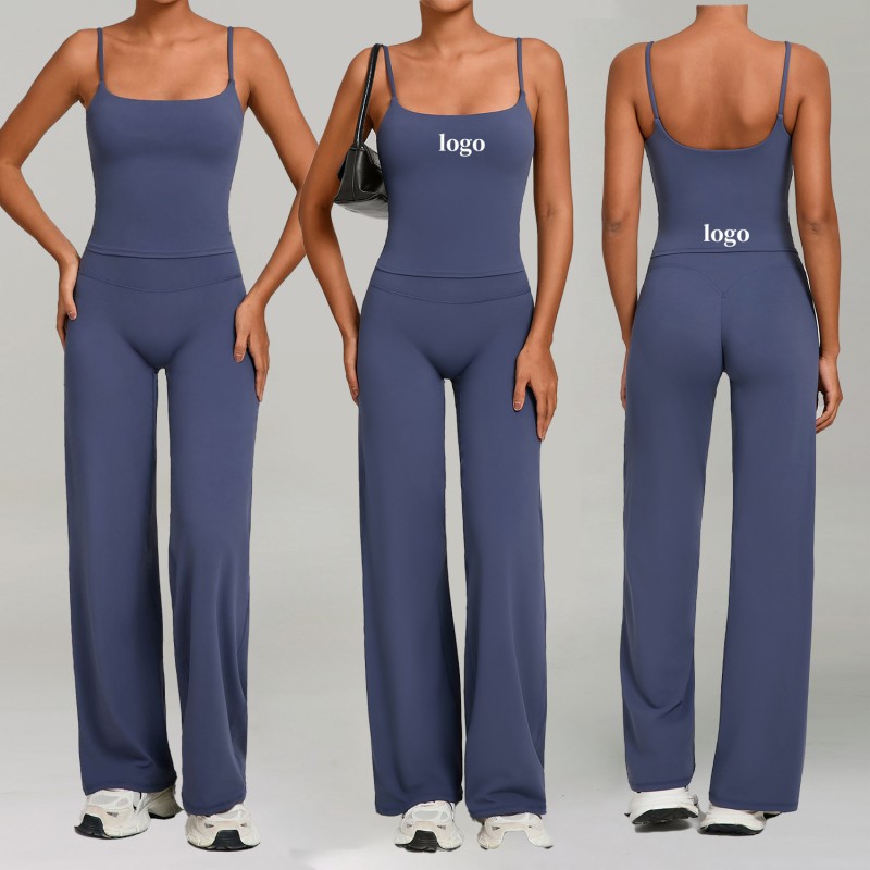 Custom OEM High Quality Breathable Quick Dry Womens Streetwear Running Yoga Legging Gym Fitness Activewear Sets