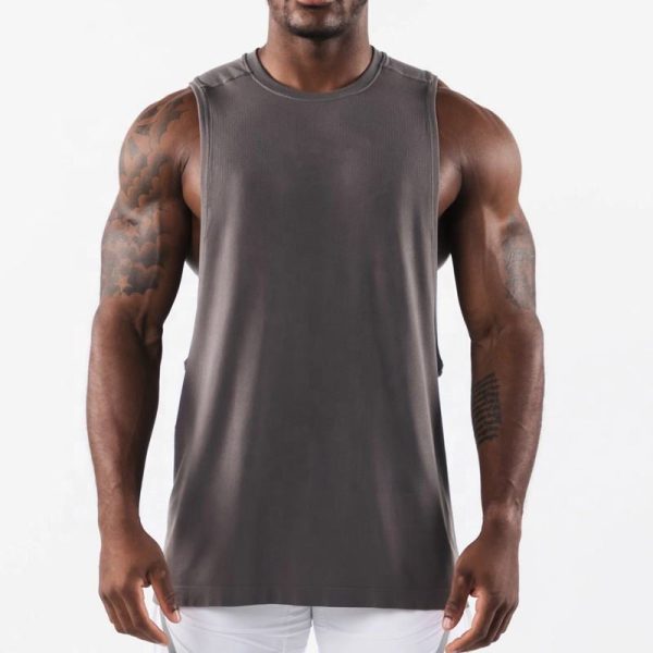 Custom OEM Mens High Quality Breathable Lifestyle Gym Tank Tops Sportswear