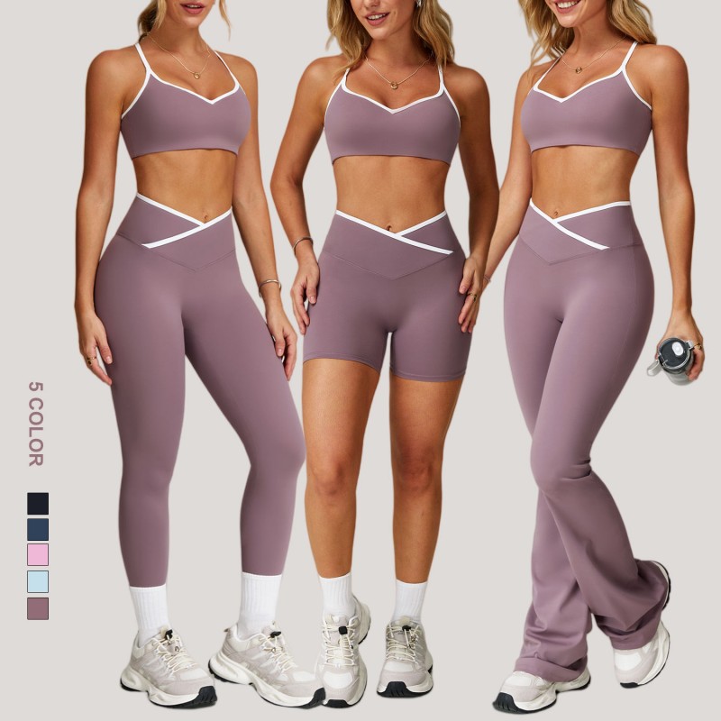 custom sportswear sets, women's yoga workout sets, moisture wicking gym wear, seamless sportswear manufacturing, running apparel private label, OEM activewear manufacturer custom sportswear sets