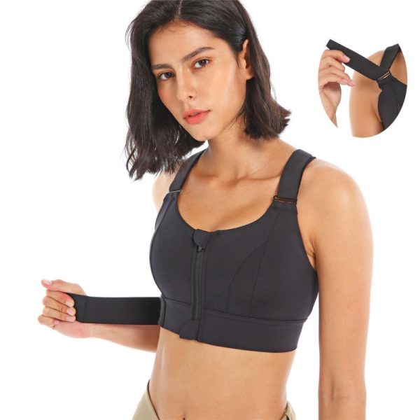 Custom OEM Womens Latest Hot Sale Quick Dry Adjustable Straps Clasp XS-4XL Plus Size Magic Yoga Gym Fitness Sports Bras Sportswear